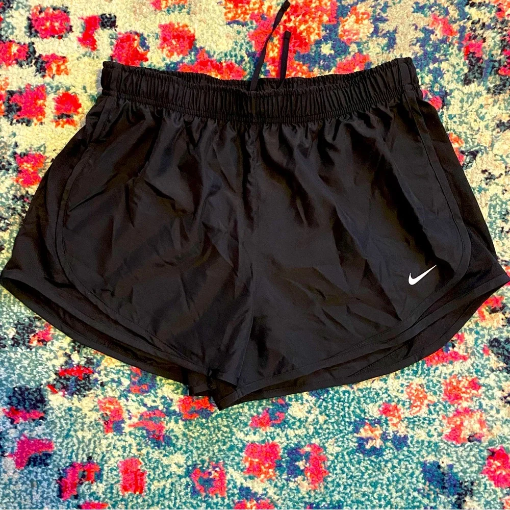 Nike Dry Fit Black Stay Dri Running Shorts NEW Size L